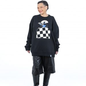 Sudadera Menina Negra